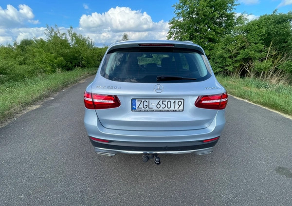 Mercedes-Benz GLC cena 104000 przebieg: 211791, rok produkcji 2016 z Choroszcz małe 79